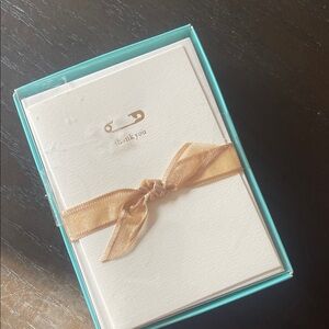 Graphique De France Aqua Box Thank You Notes
New 10 cards and envelopes